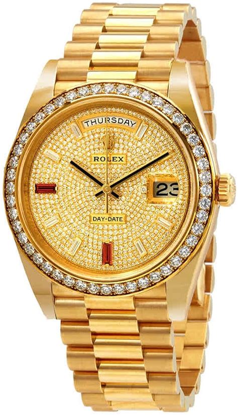 reloj rolex de oro con diamantes para hombres|relojes rolex y precios.